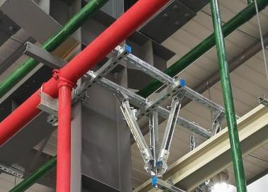 四川该抗震支架的整体式支吊架结构协调性好